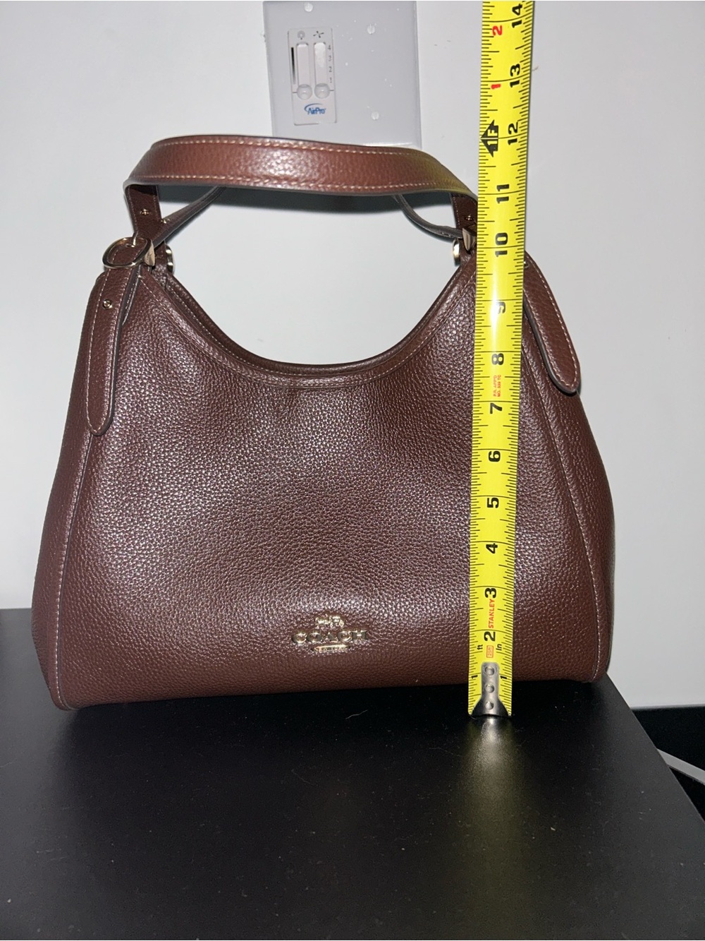 Coach Erin Bag in Maple - Shoulder Bag with Gold Hardware - Picture 7 of 7